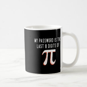 Caneca De Café Minha Palavra É Os Últimos 8 Dígitos De Pi Math Pi