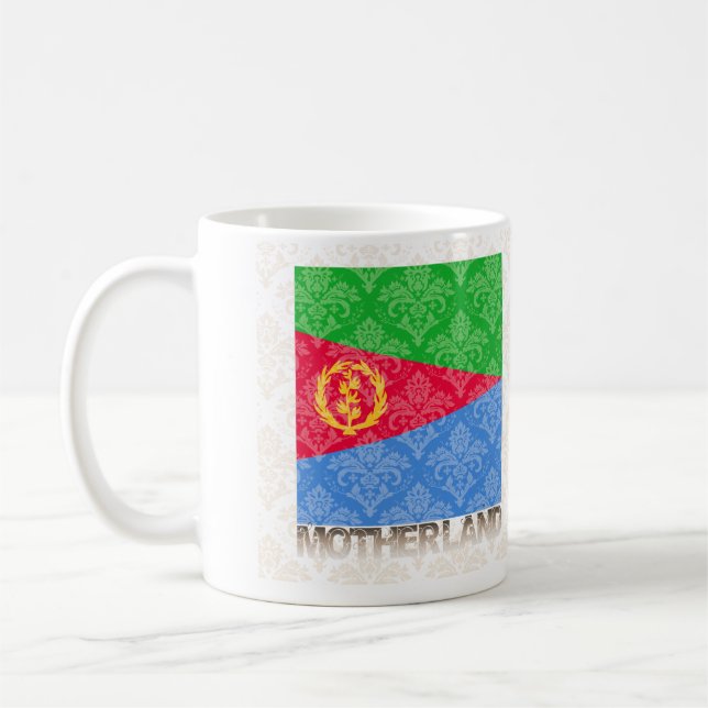 Caneca De Café Minha pátria Eritrea (Esquerda)