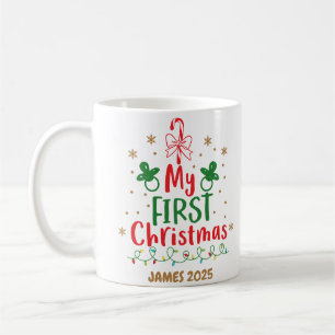 Caneca De Café Minha Primeira Caneta De Natal