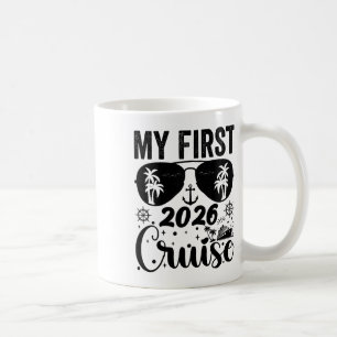Caneca De Café Minha Primeira Cruzeiros 2026 Férias Família Corre