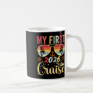 Caneca De Café Minha Primeira Cruzeiros 2026 Férias Família Corre