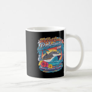 Caneca De Café Minha Primeira Viagem de Cruzeiro Hamas 2025 Camis