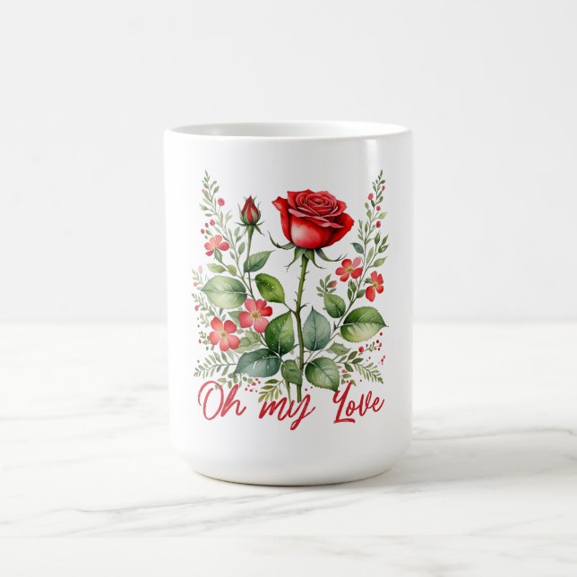 Caneca De Café Minha Rosa (Centro)