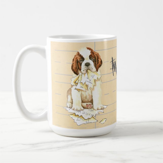 Caneca De Café Minha Rua, Bernard Comeu a Minha Casa (Esquerda)