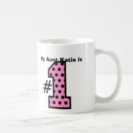 Caneca De Café Minha TIA é presente conhecido feito sob encomenda