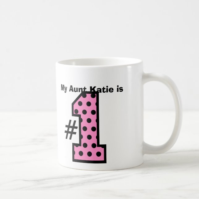 Caneca De Café Minha TIA é presente conhecido feito sob encomenda (Direita)