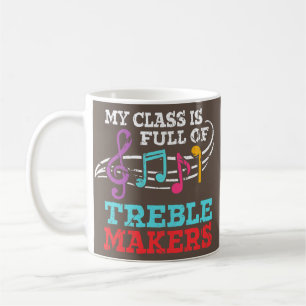 Caneca De Café Minha Turma Está Cheia de Criadores de Problemas P