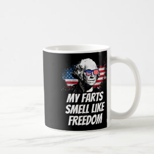 Caneca De Café Minhas Farinhas Cheiram À Liberdade Engraçada 4 de