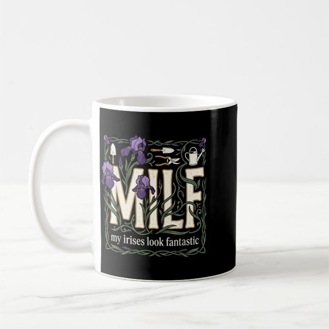 Caneca De Café Minhas Íris Parecem Sódicas Humor de Jardineiro de (Esquerda)