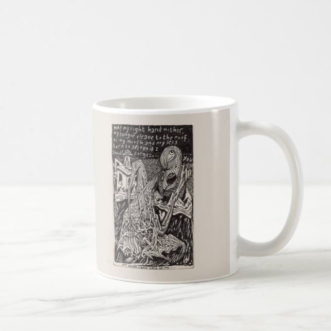 Caneca De Café Minhas palavras voltaram para mim... (Direita)