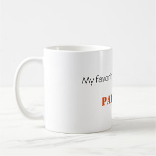 Caneca De Café Minhas pessoas favoritas chamam-me