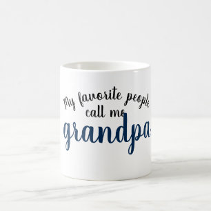 Caneca De Café minhas pessoas favoritas chamam-me vovô