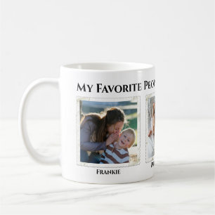 Caneca De Café Minhas Pessoas Favoritas Me Chamam?   Mug de Fotog