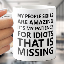 Caneca De Café Minhas Pessoas São Engraçadas