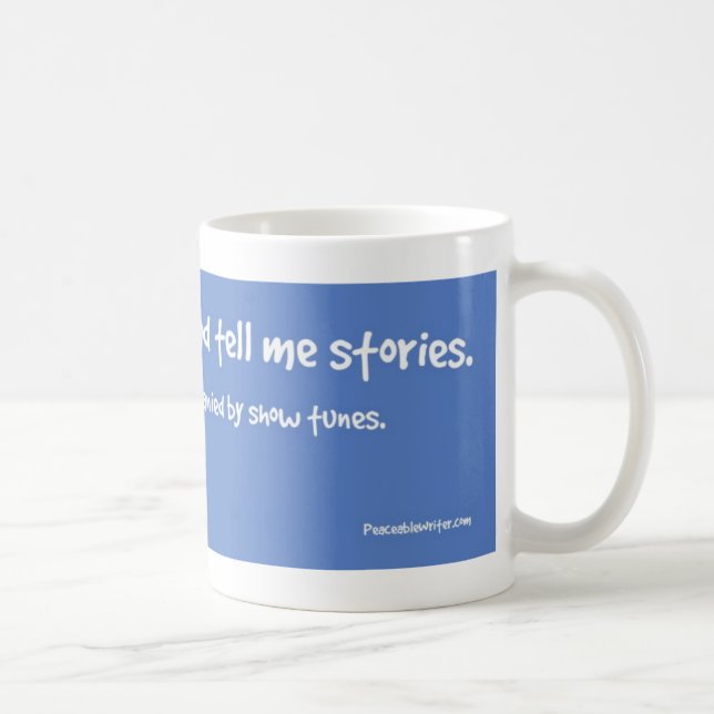 Caneca De Café Minhas vozes dizem-me histórias (Direita)