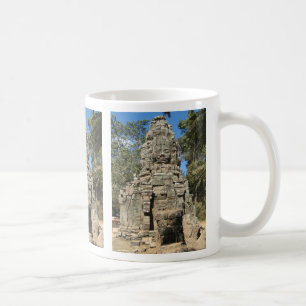 Caneca De Café Mini Bayon... Ta Prohm, Siem Reap, Camboja