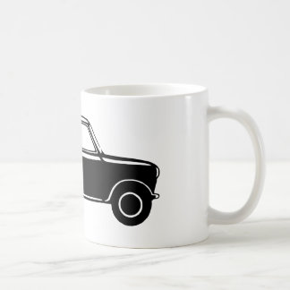 Caneca De Café Mini preto simples