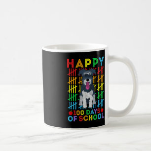 Caneca De Café Miniatura Estudante de Cachorro Schnauzer Feliz 10