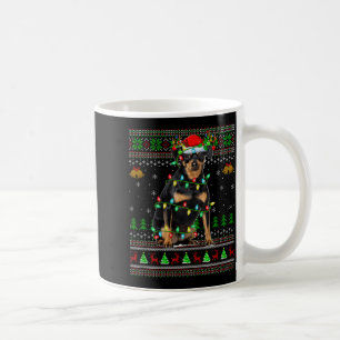Caneca De Café Miniatura Nscher Cachorro Suéteres Feios de Natal