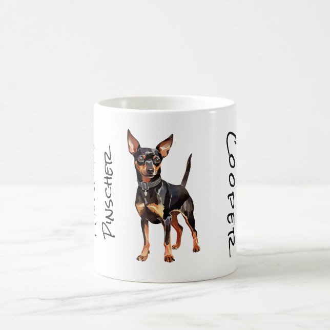 Caneca De Café Miniatura Pinscher Mug (Centro)
