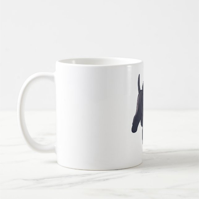 Caneca De Café Miniatura schnauzer Magic (Esquerda)