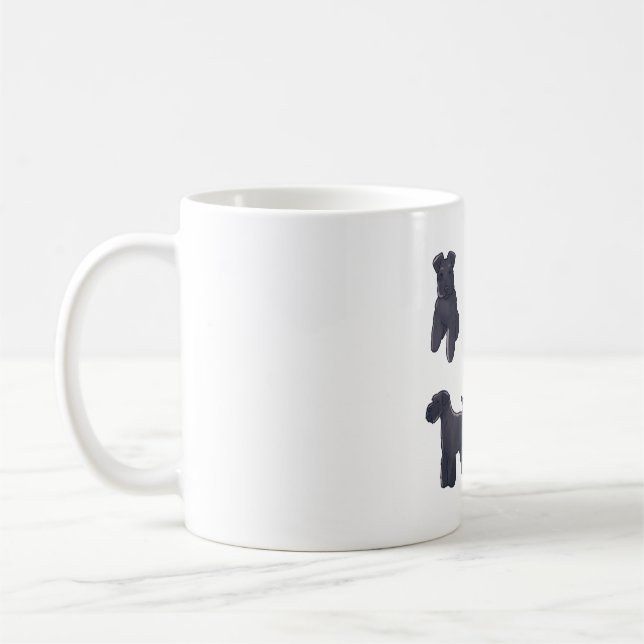 Caneca De Café Miniatura schnauzer Magic (Esquerda)