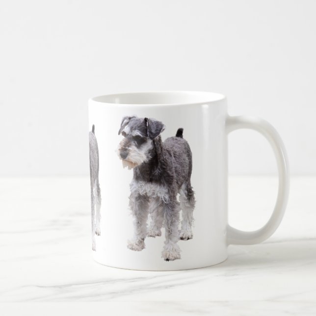 Caneca De Café Miniature Schnauzer (Direita)