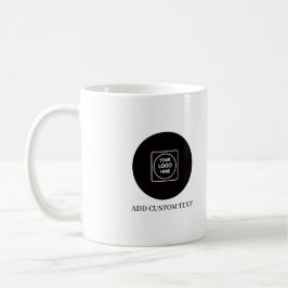 Caneca De Café Minimal Logo Business Branding Design mug