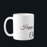 Caneca De Café MINIMAL SIMPLES.CUTIE ADICIONE NOME BABY Happy Hal<br><div class="desc">Design</div>