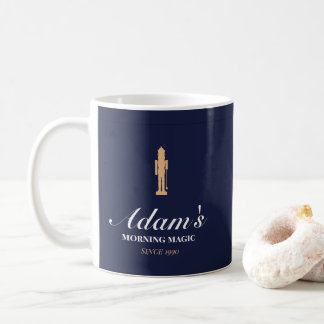 Caneca De Café Minimalist elegant personalized christmas mug