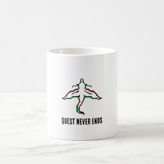 Caneca De Café Minimalist Fantasy Dragon Art
