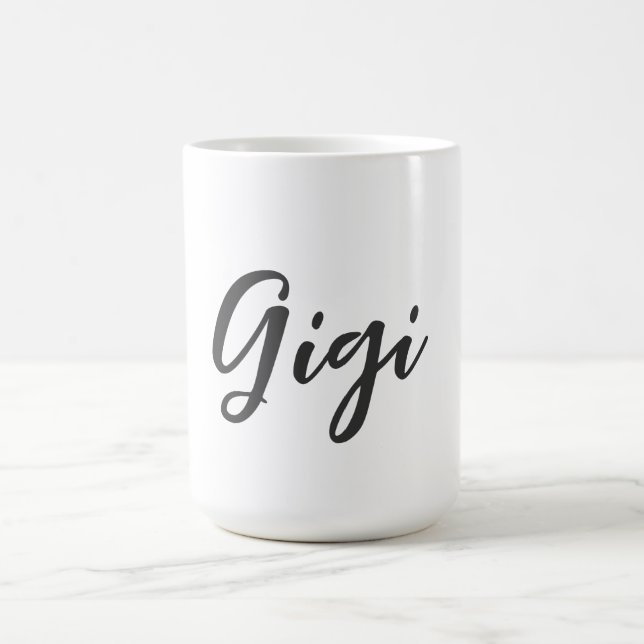 Caneca De Café Minimalist Gigi  (Centro)