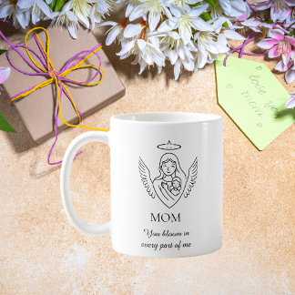 Caneca De Café Minimalist Hand Drawn Mother`s Day Quote Coffee