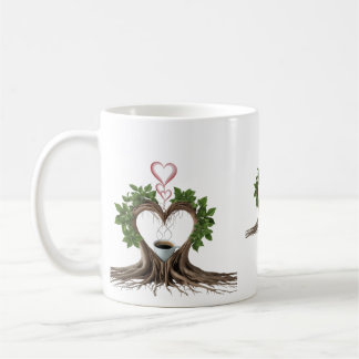 Caneca De Café Minimalist Roots Heart Coffee Mug