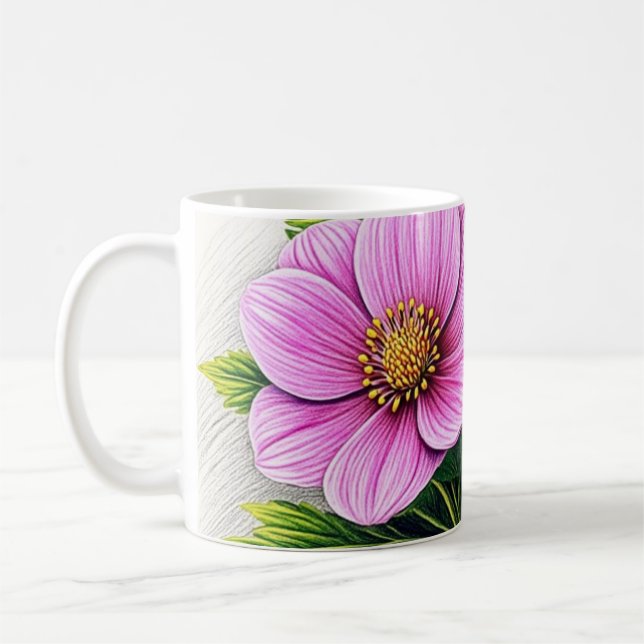 Caneca de Café Minimalista (Esquerda)