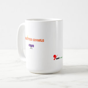 Caneca de Café Minimalista Assombrada Uivos Pet –