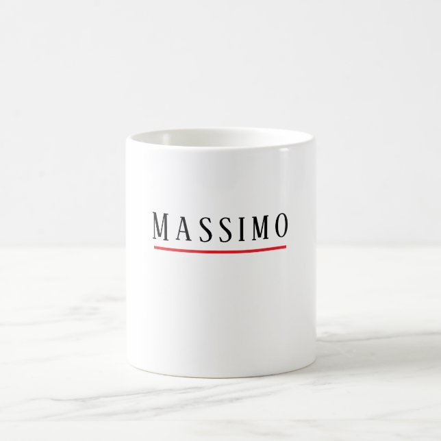 Caneca De Café Minimalista Elegante Clássico Profissional Simples (Centro)