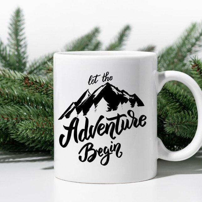 Caneca De Café Minimalista preto e branco (Criador carregado)