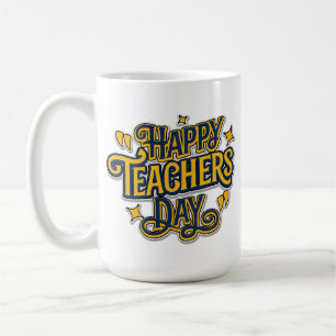 Caneca De Café Mínimo Cheio de Guia de Inspiração Bold Artístico