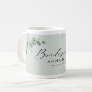 Caneca De Café Mínimo de casamento da dama de honra