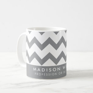 Caneca De Café Mínimo de Zigzag Café Mug