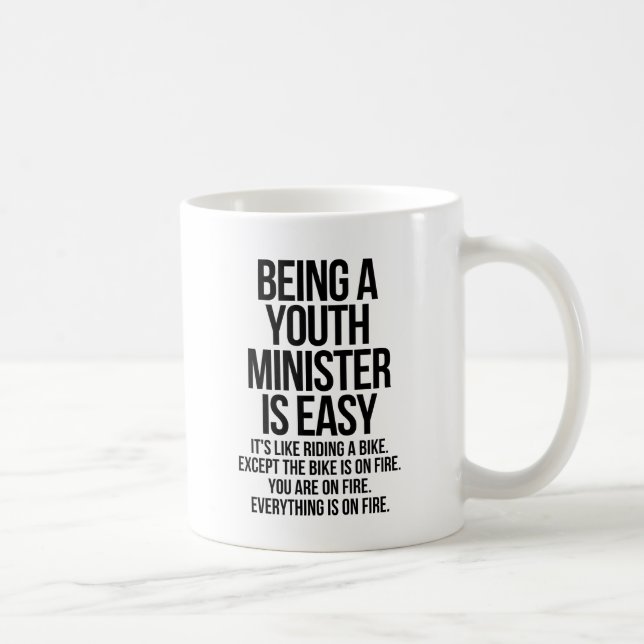 Caneca De Café ministro da juventude (Direita)