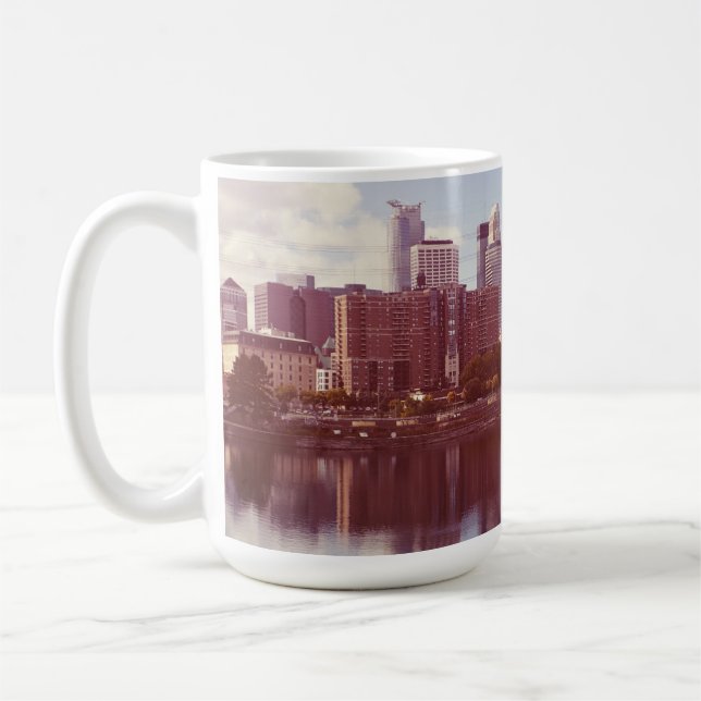 Caneca De Café Minneapolis Minnesota (Esquerda)