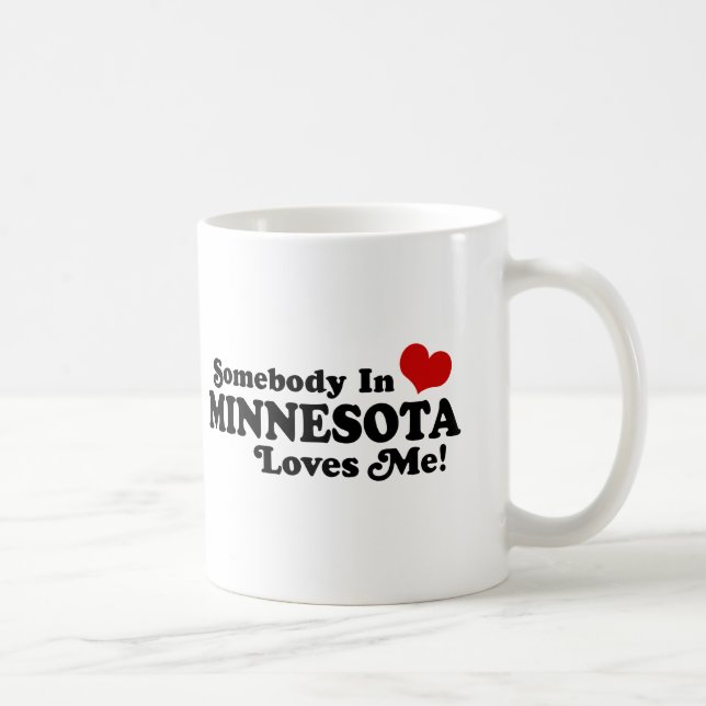 Caneca De Café Minnesota (Direita)