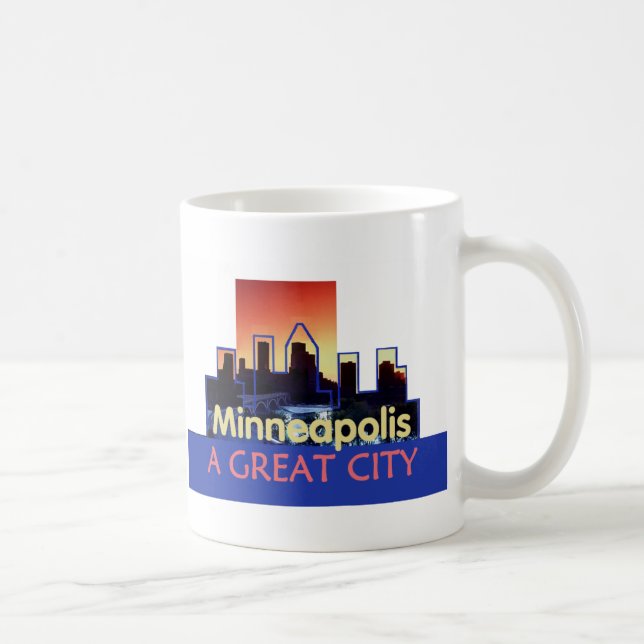 Caneca De Café Minnesota (Direita)