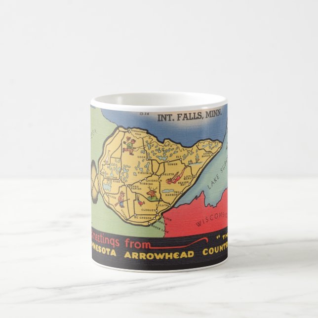 Caneca De Café Minnesota Arrowhead  (Centro)