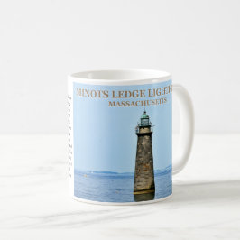 Caneca De Café Minots Ledge Lighthouse, Massachusetts Mug