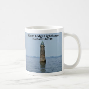 Caneca De Café Minots Ledge Lighthouse, Massachusetts Mug