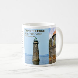 Caneca De Café Minots Ledge Lighthouse, Massachusetts Mug