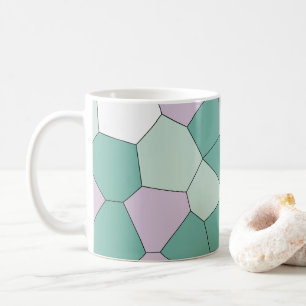 Caneca De Café Mint e Violet